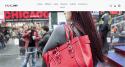 Desktop Screenshot of cameleonbags.com